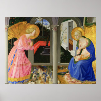 Zanobi Strozzi De aankondiging Poster