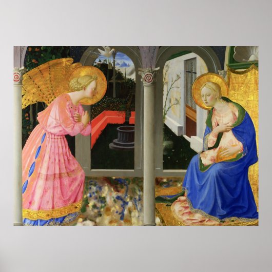 Zanobi Strozzi De aankondiging Poster (Voorkant)