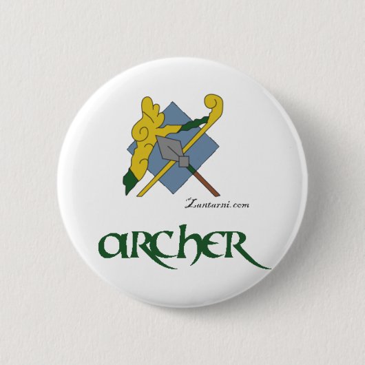 Zantarni Iconic Archer Ronde Button 5,7 Cm (Voorkant)