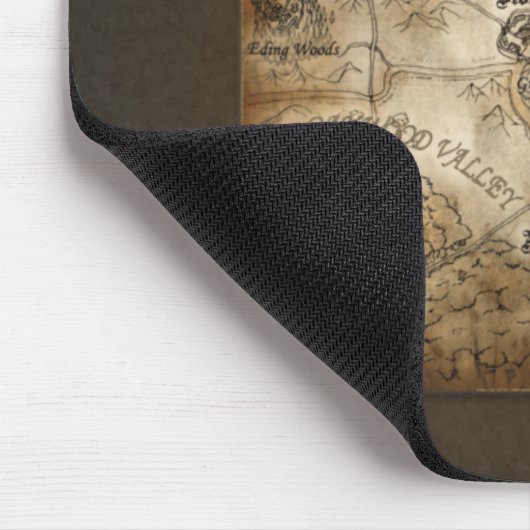 Zantarni Map Mousepad Muismat (Hoek)