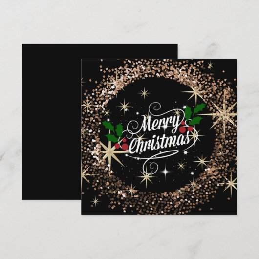 Zante kerstmuggen en glitter; (Voorkant / Achterkant)