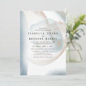 ZANY - Abstracte bruiloft Kaart (Staand voorkant)