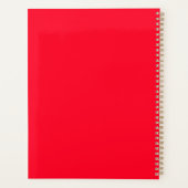 ZANY ART DESIGN MET HUISHOUDELIJKE WOORDEN PLANNER (Achterkant)