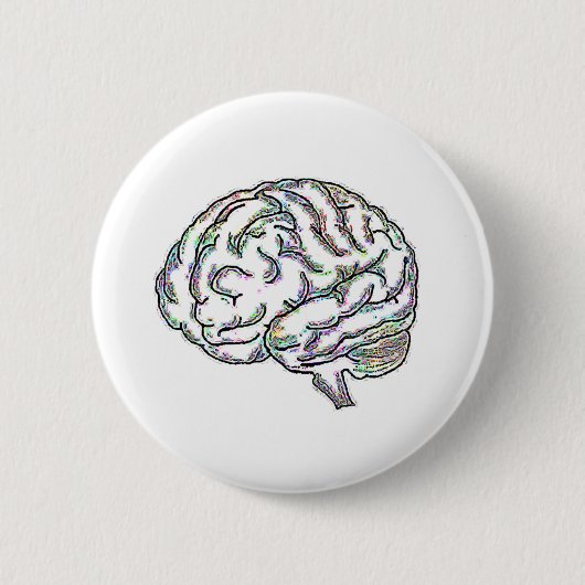Zany Brainy Ronde Button 5,7 Cm (Voorkant)
