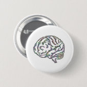 Zany Brainy Ronde Button 5,7 Cm (Voorkant /achterkant)