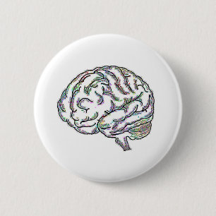 Zany Brainy Ronde Button 5,7 Cm
