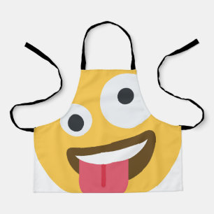 Zany Face Emoji Schort