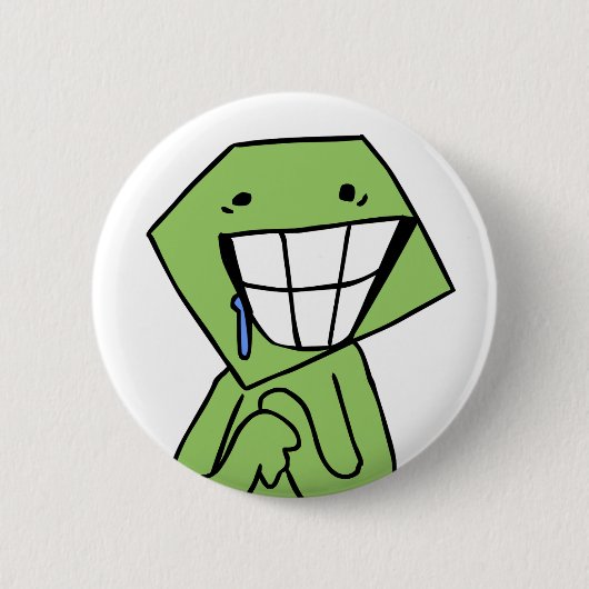 Zany Guy Pin Ronde Button 5,7 Cm (Voorkant)