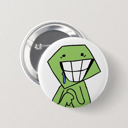Zany Guy Pin Ronde Button 5,7 Cm (Voorkant /achterkant)