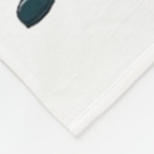 Zany It's Only Naughty The First Time Santa Christ Fleece Deken (Hoek)