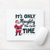 Zany It's Only Naughty The First Time Santa Christ Muismat (Met muis)