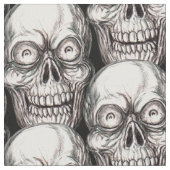 ZANY SKULL PRINT STOF (Close Up)