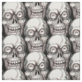 ZANY SKULL PRINT STOF (Swatch)