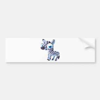 Zany The Zebra Bumpersticker