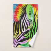 Zany Zebra Bad Handdoek (Handdoek)