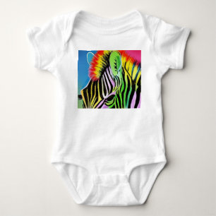 Zany Zebra Romper