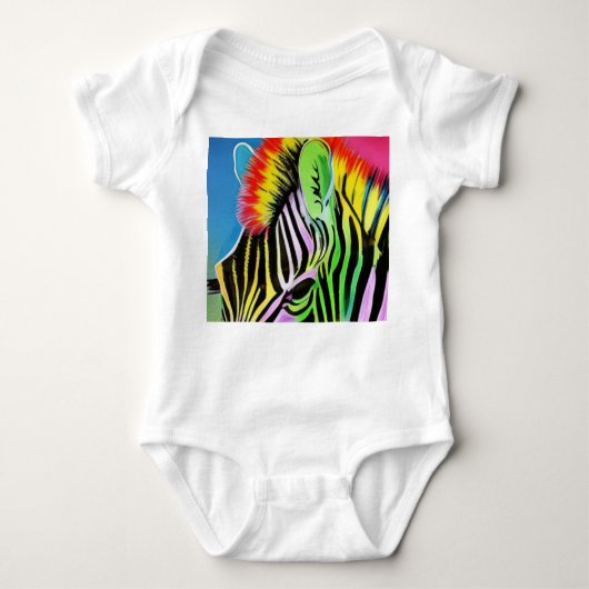 Zany Zebra Romper (Voorkant)