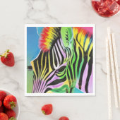 Zany Zebra Servet (Insitu)