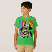Zany Zebra T-shirt (Voorkant volledig)