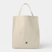 Zany Zebra Tote Bag (Achterkant)