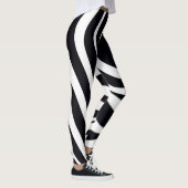 Zany Zebra Zest Leggings (Rechts)