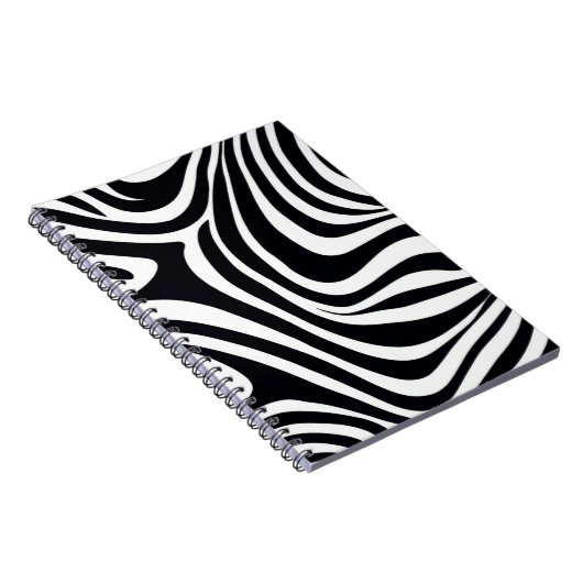 Zany Zebra Zest Notitieboek (Rechterzijde)