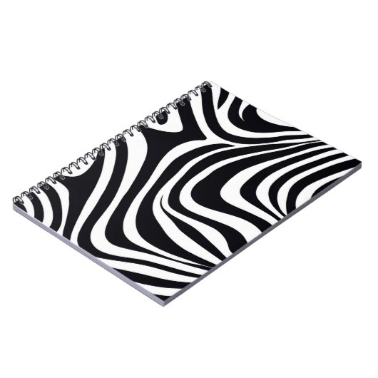 Zany Zebra Zest Notitieboek (Linkerzijde)