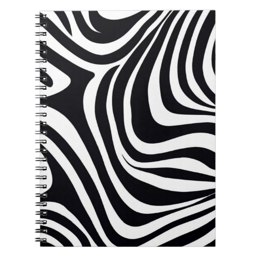 Zany Zebra Zest Notitieboek (Voorkant)
