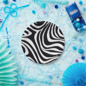 Zany Zebra Zest Papieren Bordje (Feest)