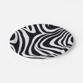 Zany Zebra Zest Papieren Bordje (Gekanteld)