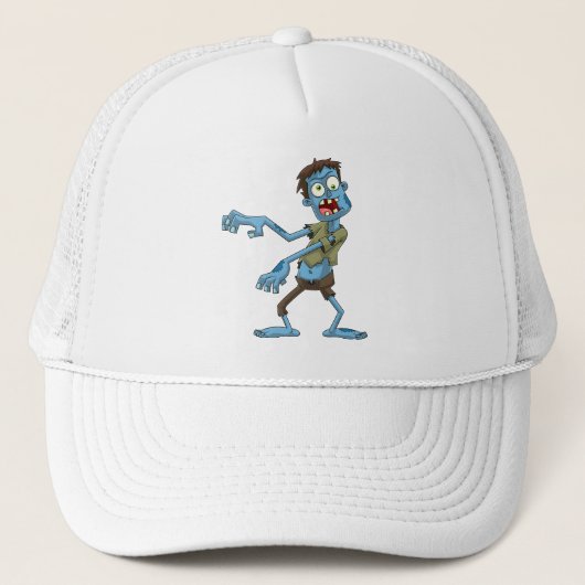 Zany Zombie Trucker Pet (Voorkant)