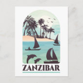 Zanzibar Africa  Briefkaart (Voorkant)
