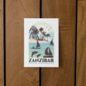 Zanzibar Africa Briefkaart