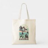 Zanzibar Africa  Tote Bag (Achterkant)