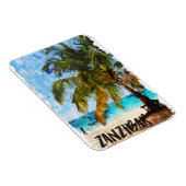 Zanzibar Africa Tropical Beach Reizen Foto Magneet (Rechterzijde)