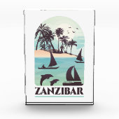 Zanzibar Afrika fotoblok (Voorkant)