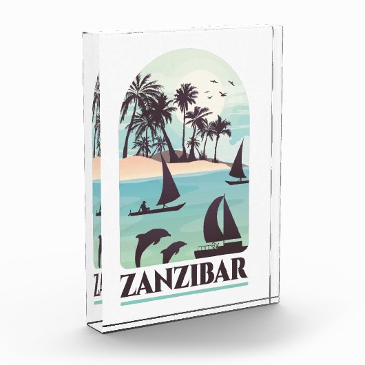 Zanzibar Afrika fotoblok (Links)