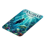 Zanzibar-archipel Tanzania Magneet (Linkerzijde)