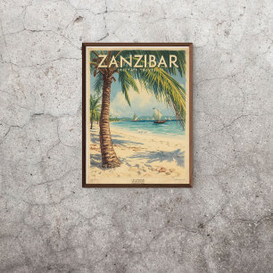 Zanzibar Bries – Oude Oost-Afrika Poster