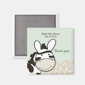 ZANZIBAR CREW (Oerwoud Zebra) Favor Magnet (Voorkant / Achterkant)