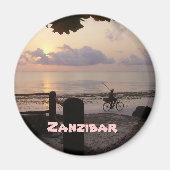 Zanzibar dageraad magneet (Voorkant)