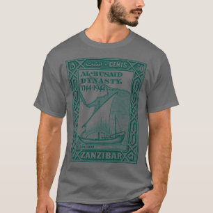 Zanzibar postzegel ontwerp1 T-shirt
