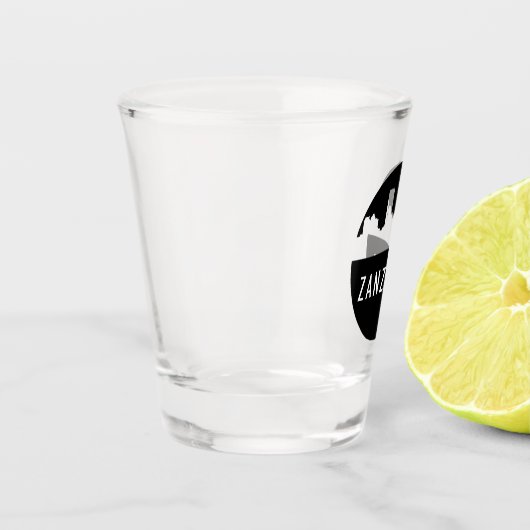 Zanzibar Shot Glas (Links)