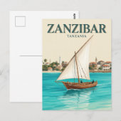 Zanzibar, Stone Town, Unguja Briefkaart (Voorkant / Achterkant)