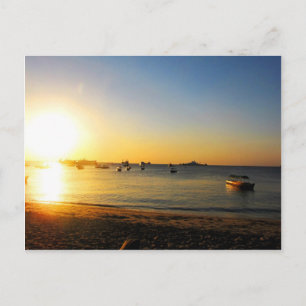 Zanzibar Sunset Briefkaart