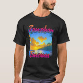 Zanzibar Sunset T-shirt (Voorkant)
