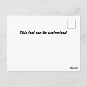 Zanzibar Tansania Vintage Travel Briefkaart (Achterkant)