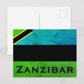 Zanzibar, Tanzania Briefkaart (Voorkant / Achterkant)