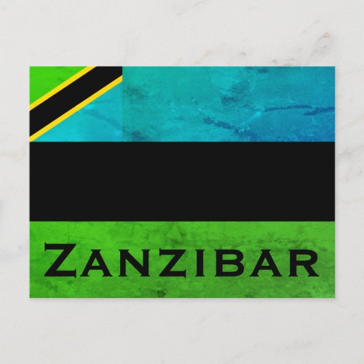 Zanzibar, Tanzania Briefkaart (Voorkant)