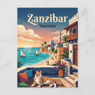 Zanzibar Tanzania Briefkaart